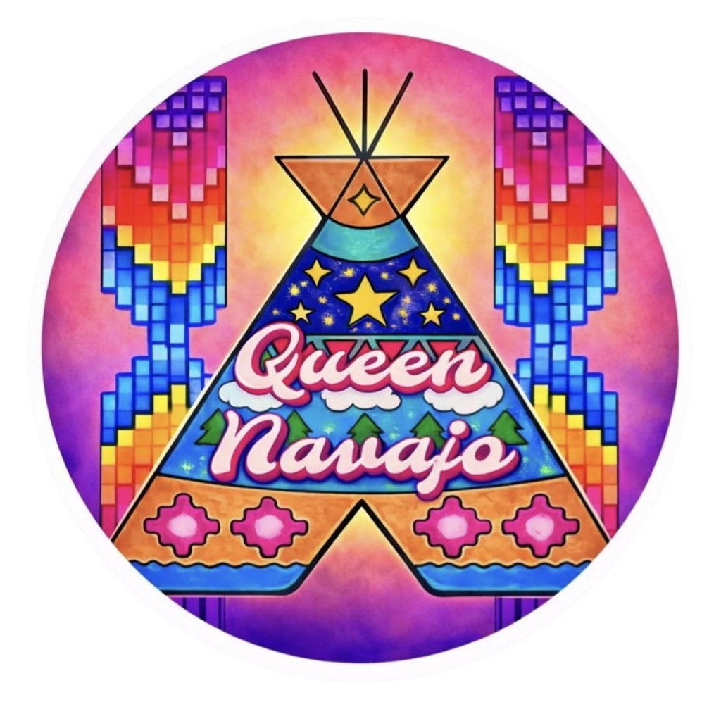 Queen Navajo Creates logo